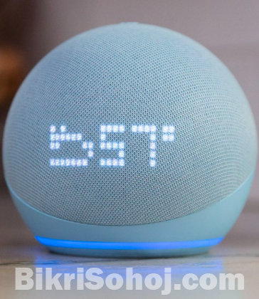 Amazon Echo Dot 5th Gen With Clock